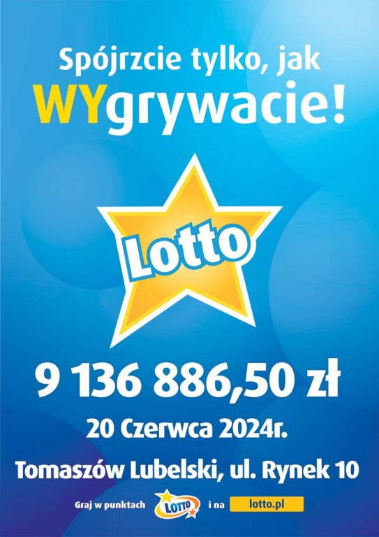 Wielka wygrana! Kolejny szczęśliwy gracz z Lubelskiego! - Zdjęcie główne