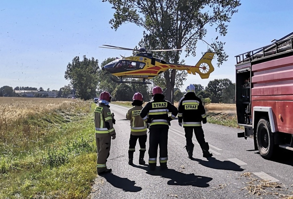 Fatalny początek wakacji w powiecie. Śmigłowiec LPR na miejscu - Zdjęcie główne