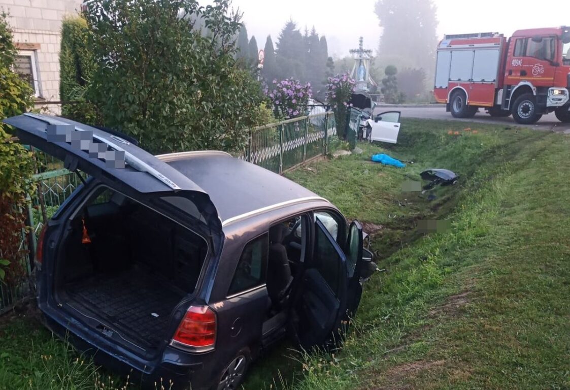 Niebezpiecznie na Ziemi Biłgorajskiej. Dwie osoby w szpitalu (foto) - Zdjęcie główne