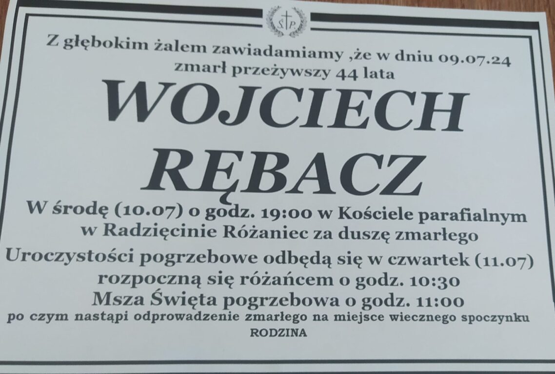 Nie żyje były radny gminy. Miał zaledwie 44 lata - Zdjęcie główne