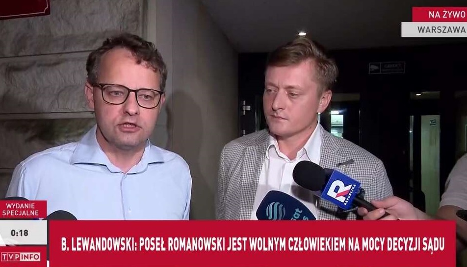 Poseł Marcin Romanowski jest już na wolności: - Polska jest jak Białoruś - komentuje (video) - Zdjęcie główne