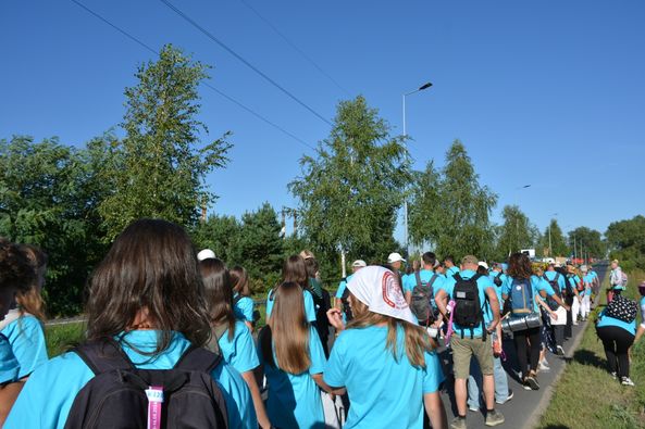 Pielgrzymi z Ziemi Biłgorajskiej dotarli na Jasną Górę!  (foto) - Zdjęcie główne