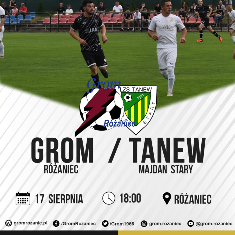 Grom Różaniec po raz trzeci? A dziś derby - Zdjęcie główne