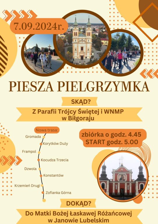 Pielgrzymi znów wyruszają z Biłgoraja - Zdjęcie główne