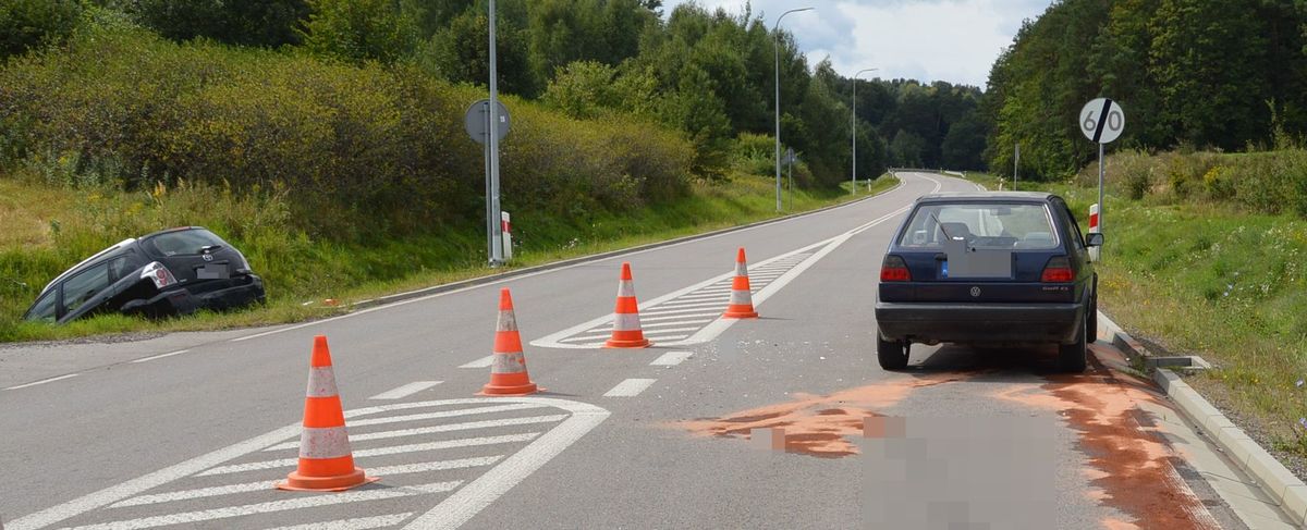 Fatalny wypadek w gminie Frampol (foto) - Zdjęcie główne