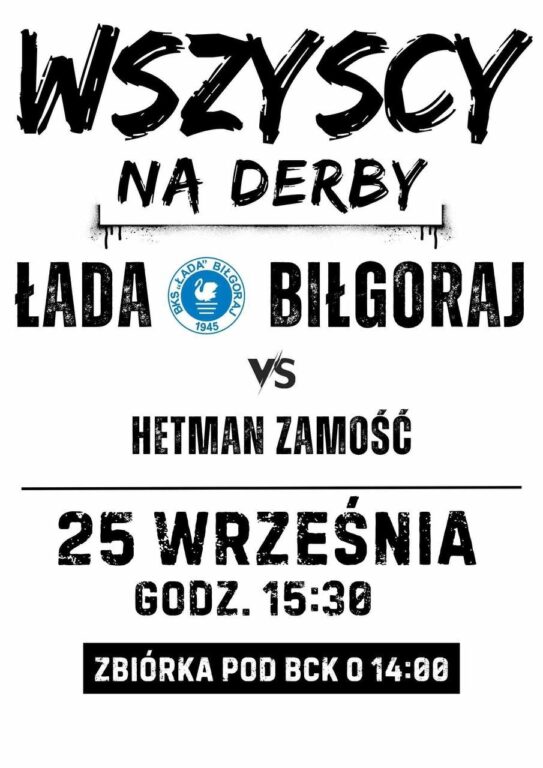 Mobilizacja w Biłgoraju. Dziś mecz z Hetmanem Zamość - Zdjęcie główne