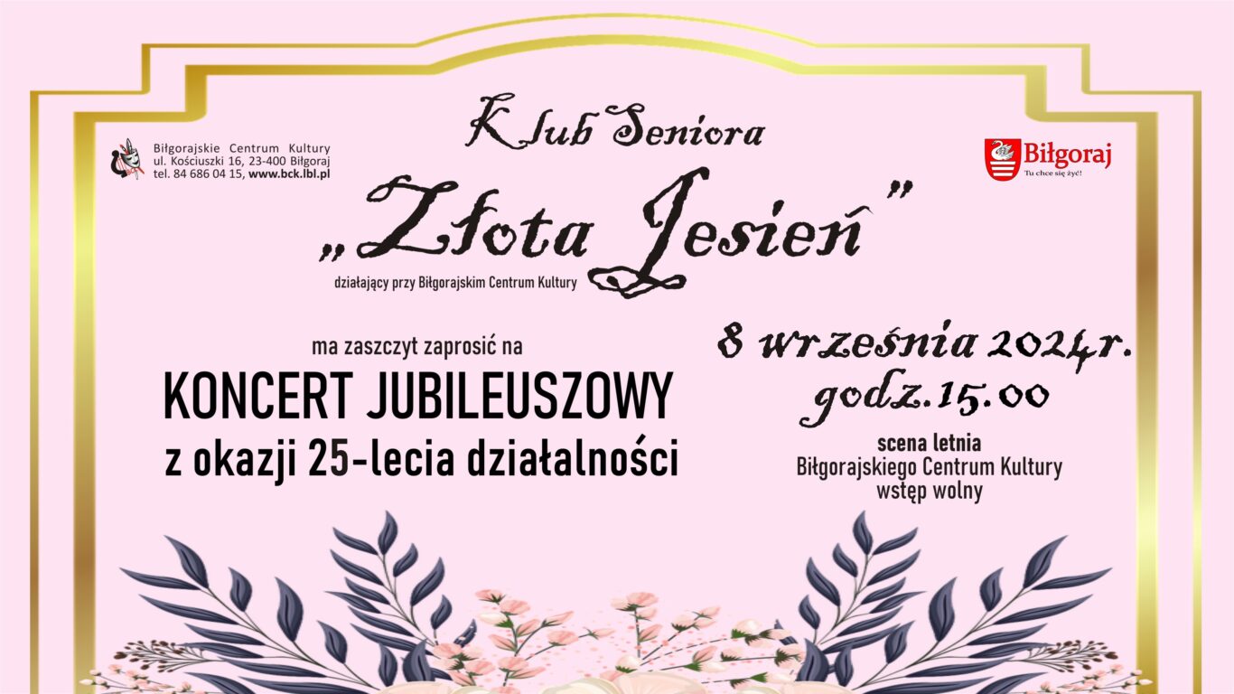 Jubileusz seniorów z Biłgoraja - Zdjęcie główne