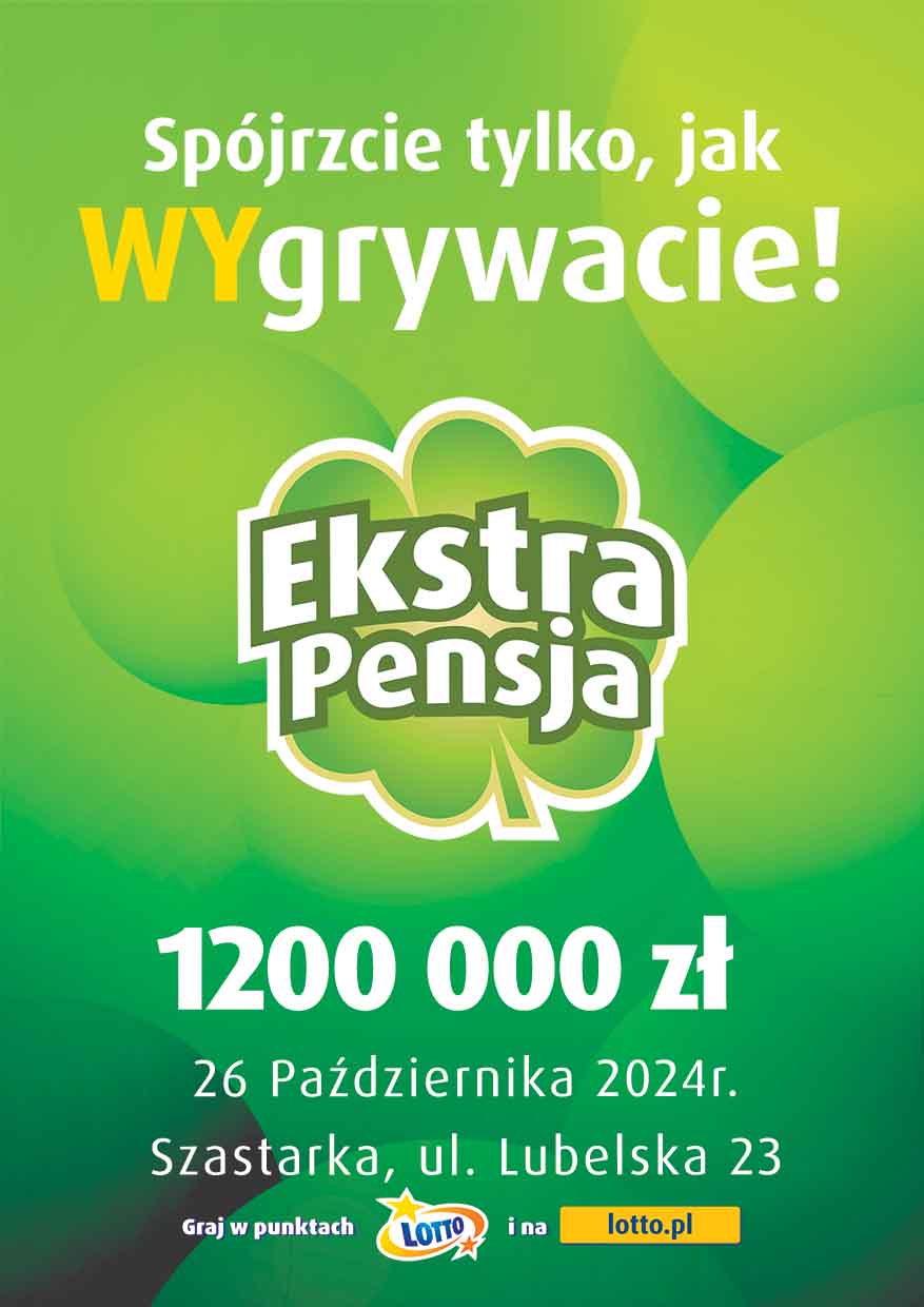 Główna wygrana w Ekstra Pensji padła 26 października!   - Zdjęcie główne