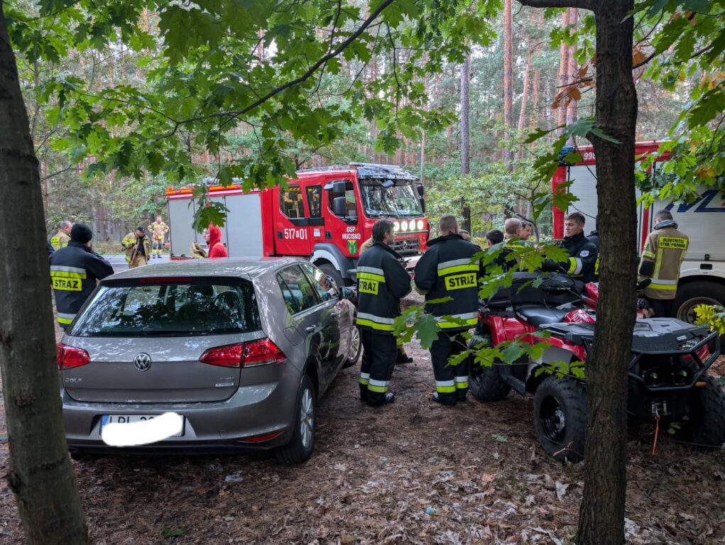 Poszukiwania mężczyzny w gminie Biłgoraj (foto) - Zdjęcie główne