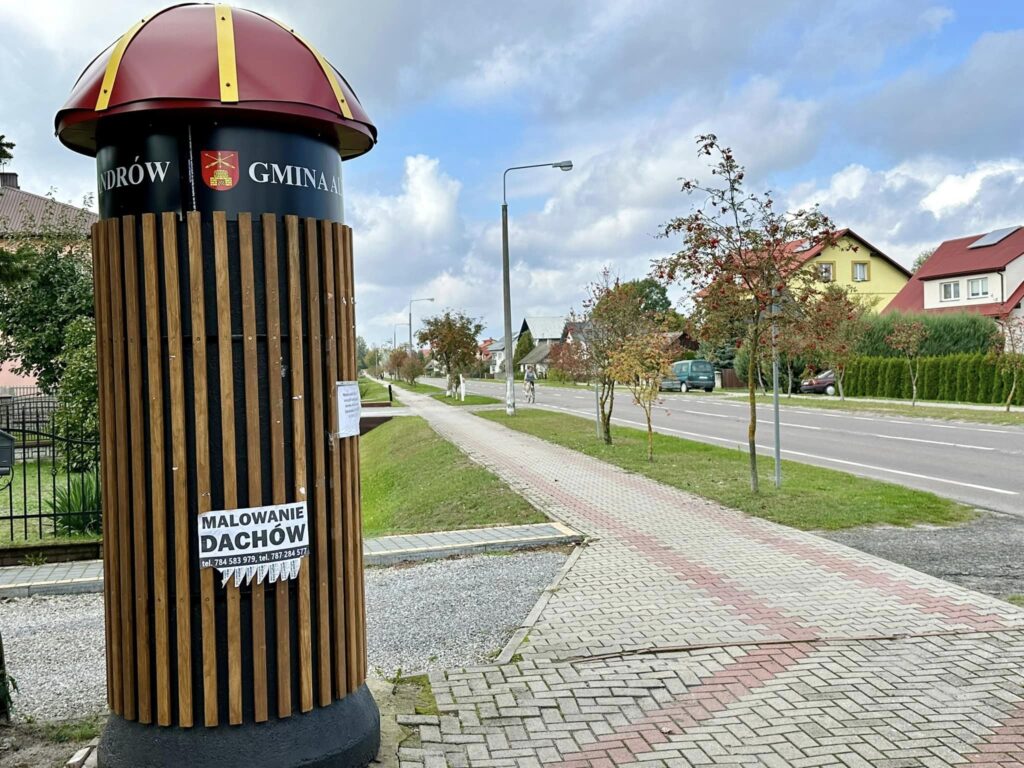 Aleksandrów modernizuje słupy (foto) - Zdjęcie główne