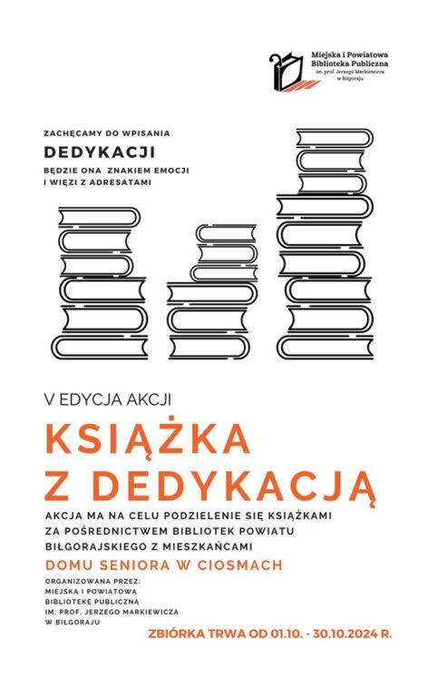 Powiat biłgorajski czeka na książki - Zdjęcie główne