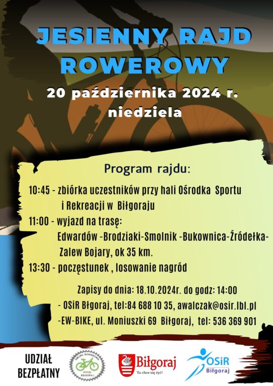 Biłgoraj zaprasza na rajd rowerowy - Zdjęcie główne