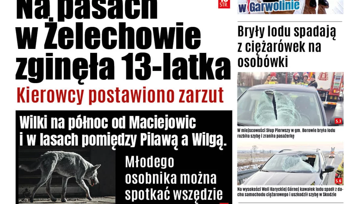 Najnowsze wydanie Nowego Głosu Garwolina (14 stycznia 2025 r.) - Zdjęcie główne