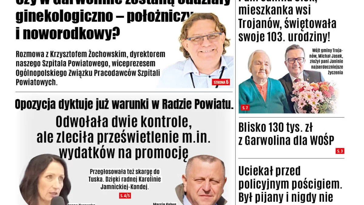 Najnowsze wydanie Nowego Głosu Garwolina (4 lutego 2025 r.) - Zdjęcie główne