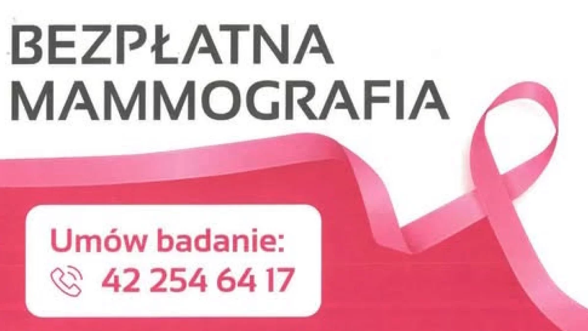 Bezpłatne badania mammograficzne w Pilawie - Zdjęcie główne