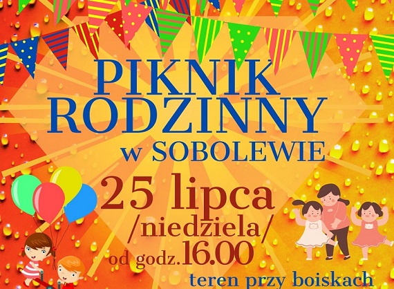 Piknik rodzinny 25 lipca w Sobolewie - Zdjęcie główne