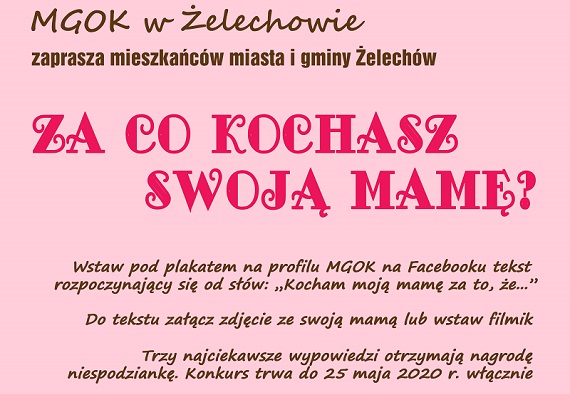 Żelechów: Konkurs z okazji Dnia Matki - Zdjęcie główne