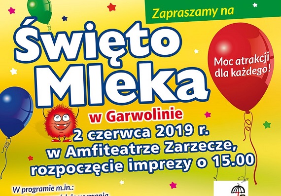 Święto Mleka 2019 w Garwolinie! - Zdjęcie główne