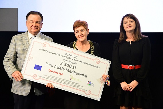 Najaktywniejsze sołectwa i liderka wiejska z powiatu garwolińskiego wyróżnione - Zdjęcie główne