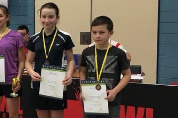 4 medale badmintonistów MKS na turnieju Zielonka Milenium Open - Zdjęcie główne