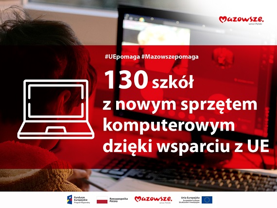 5 szkół z powiatu z dofinansowaniem sprzętu elektronicznego - Zdjęcie główne