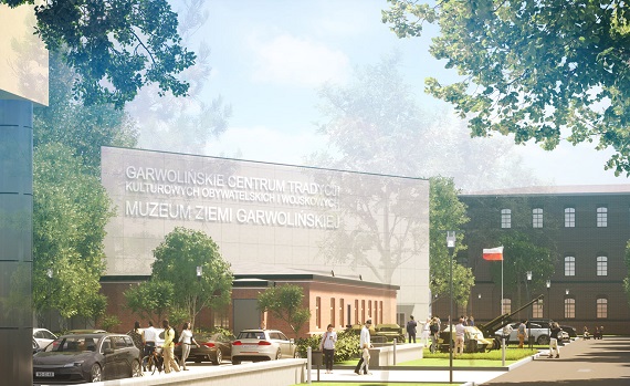 Przedstawili projekt Garwolińskiego Centrum Tradycji Kulturowych Obywatelskich i Wojskowych - Zdjęcie główne
