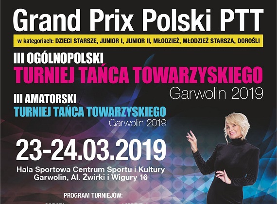 Iwona Szymańska-Pavlović zaprasza na Turniej Tańca w Garwolinie - Zdjęcie główne