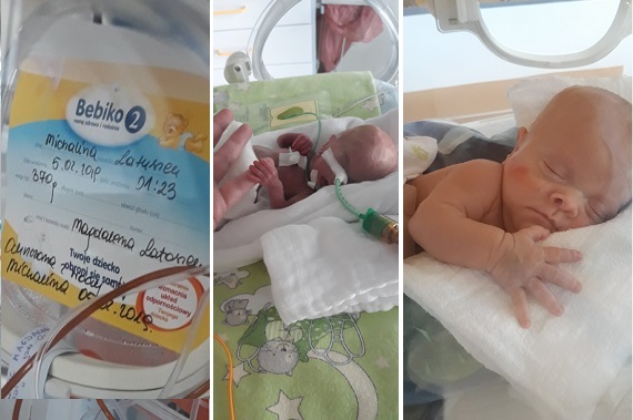 Niesamowita historia z Łaskarzewa: Michalinka w dniu narodzin ważyła tylko 370g! - Zdjęcie główne
