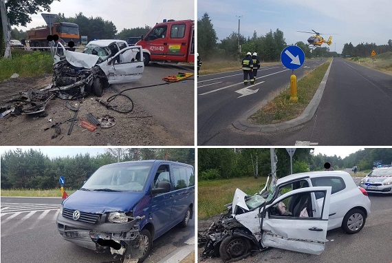 Wypadek w Wildze. Kierowca renault był pod wpływem alkoholu - Zdjęcie główne