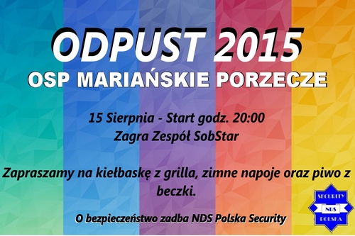 Zabawa do rana z OSP Mariańskie Porzecze - Zdjęcie główne