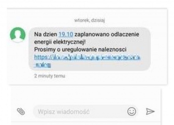 Dostałeś SMS z prośbą o dopłatę za prąd? Uważaj to może być oszustwo! - Zdjęcie główne