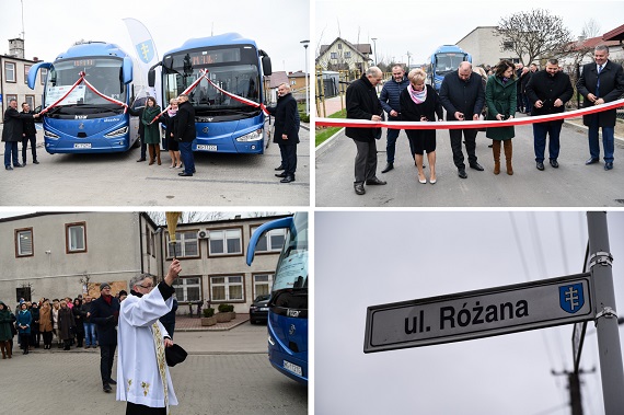 Dwa autokary i dwie nowe ulice w gminie Pilawa - Zdjęcie główne