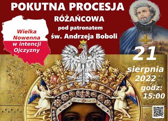 Pokutna procesja różańcowa ulicami Garwolina - Zdjęcie główne