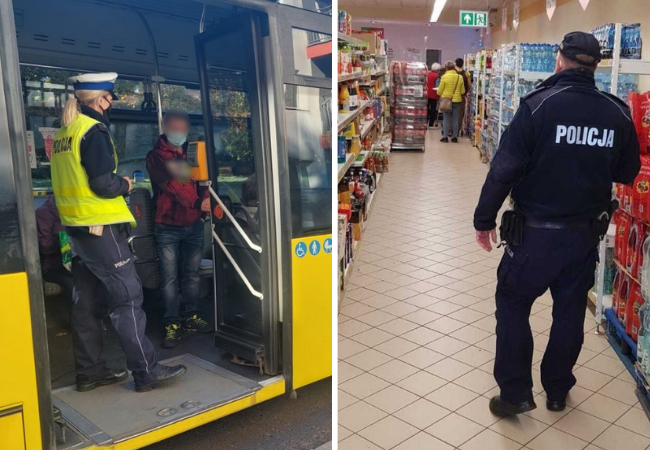 W sklepie, w autobusie, w kościele. Gdzie jeszcze kontrole maseczkowe? - Zdjęcie główne