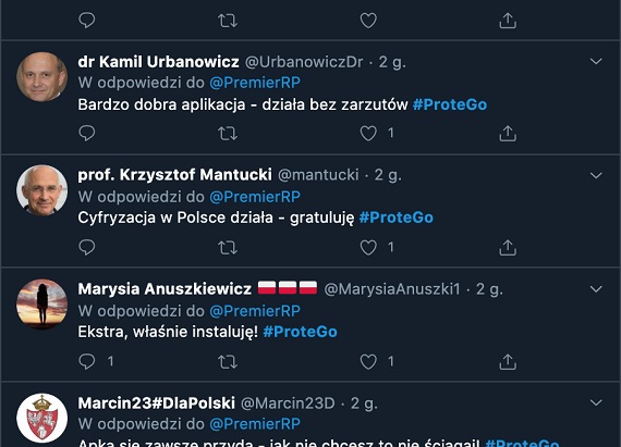 Fejkowe konta na Twitterze promowały niebezpieczną aplikację ProteGoSafe - Zdjęcie główne