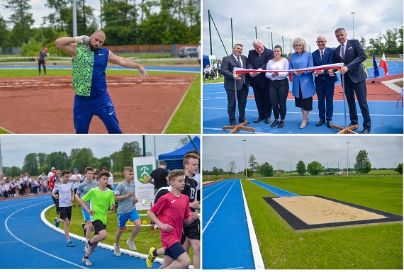 Boisko lekkoatletyczne w Rudzie Talubskiej oficjalnie otwarte - Zdjęcie główne