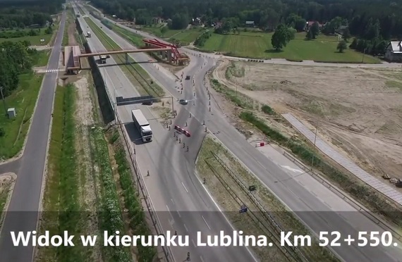 Zmiana organizacji ruchu na odcinku pomiędzy obwodnicą Garwolina a granicą województw (wideo) - Zdjęcie główne