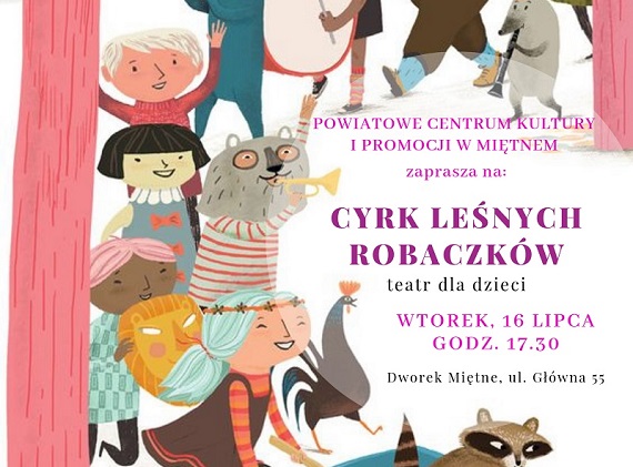 Cyrk leśnych robaczków w Miętnem - Zdjęcie główne