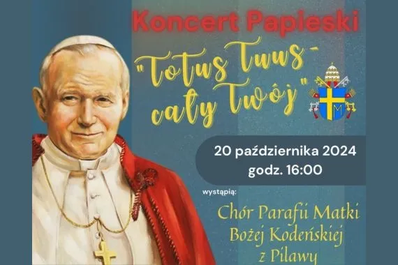 Koncert i poezja z okazji Dnia Papieskiego - Zdjęcie główne