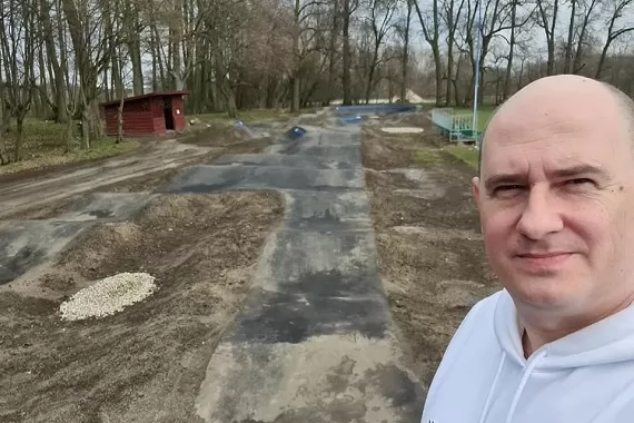 Pumptrack już dostępny dla mieszkańców Sulbin - Zdjęcie główne