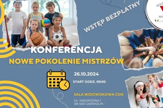 Nowe Pokolenie Mistrzów - konferencja - Zdjęcie główne