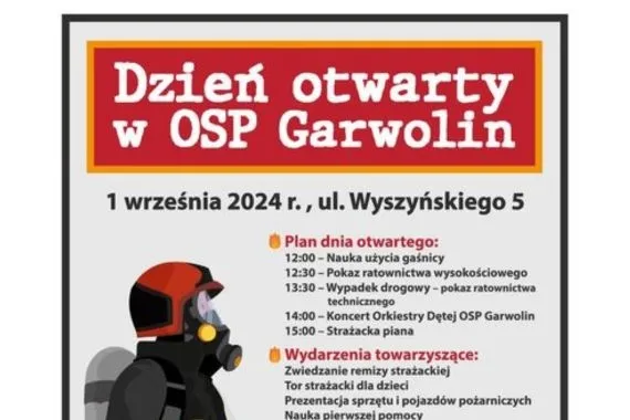 Dzień otwarty w OSP Garwolin  - Zdjęcie główne