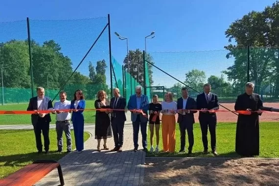 Nowa infrastruktura sportowa w Michałówce oficjalnie otwarta - Zdjęcie główne