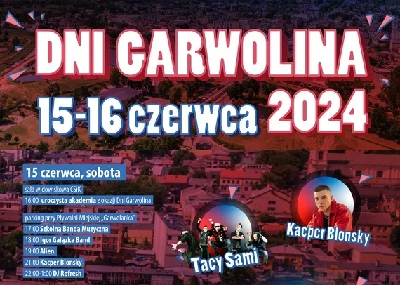 Dni Garwolina 2024 - plan atrakcji na sobotę - Zdjęcie główne