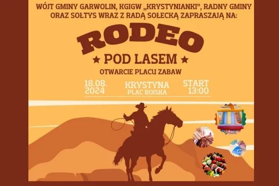 Rodeo w Krystynie. Takiego tańca u nas jeszcze nie było! - Zdjęcie główne