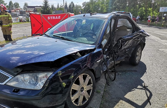Kolejny wypadek na skrzyżowaniu w Wildze - Zdjęcie główne