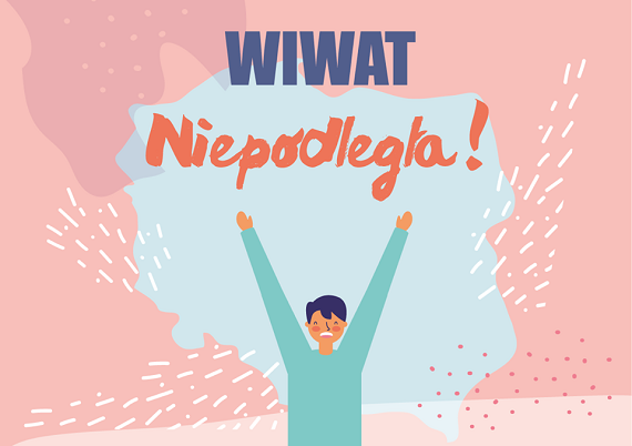 Wiwat Niepodległa - konkurs plastyczny CSiK - Zdjęcie główne