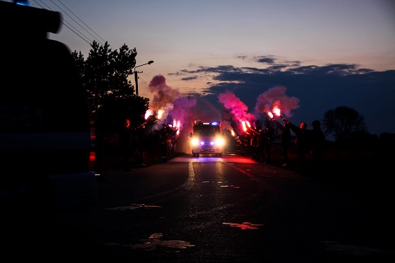 Strażacy z OSP Zasiadały powitali nowy wóz. Oficjalne przekazanie 15 maja - Zdjęcie główne