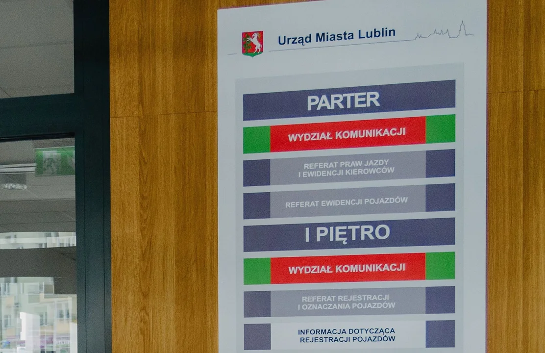 Lublin: Wydział Komunikacji z innymi godzinami pracy. Urzędnicy przypominają o zmianie - Zdjęcie główne