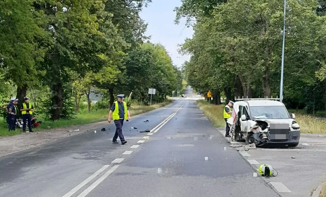 Lublin: Młody motocyklista zginął w wypadku. Policja szuka świadków - Zdjęcie główne